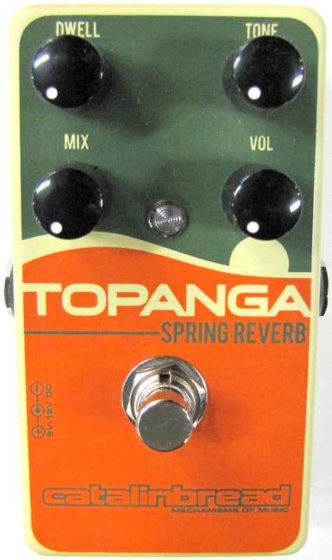 Used Catalinbread Topanga Spring Reverb Guitar Effects Pedal | Reverb