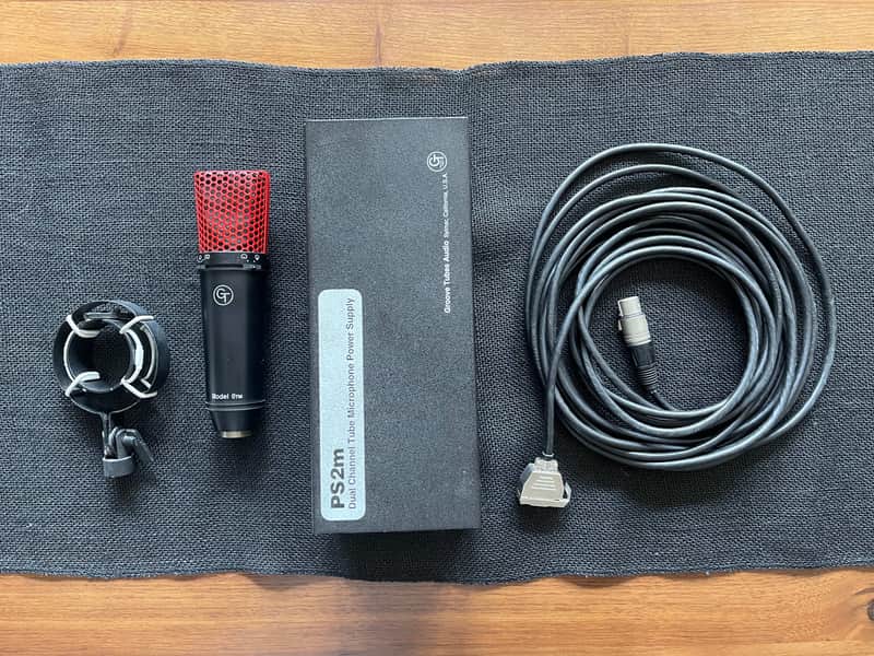 Groove Tubes 6TM Tube Condenser Microphone/Mic with Power Supply image 1