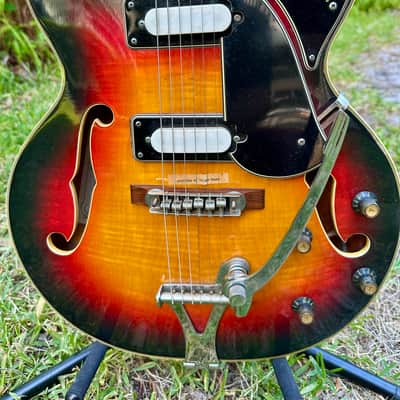 1960s Univox Custom Hollowbody image 3