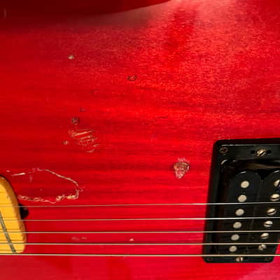 1981 - 1982 Kramer Pacer Special Strathead in Transaparent Red image 4