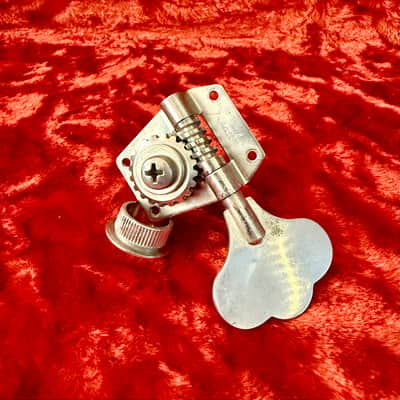 Fender Mustang Bass guitar tuners 1970 - Nickel original vintage USA Musicmaster bronco bass V image 1