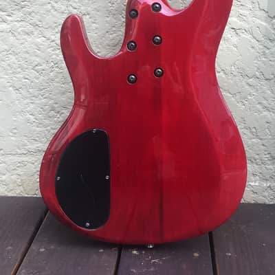 ESP LTD B-104 Red 104 bass image 10