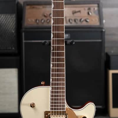 Gretsch Electromatic Pristine LTD Jet Single-Cut With Bigsby Electric Guitar - White Gold - Demo image 5