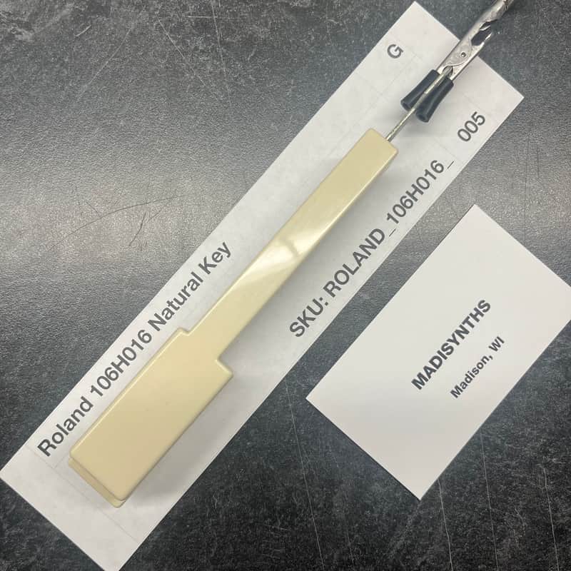 ORIGINAL Roland Replacement G Key (106H016) for Jupiter-4, System-100/700, SH-1/2/3/3A/5/7, RS-505, VP-330, Promars, etc image 1