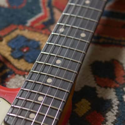 MB Guitars 62-S  2024 - Fiesta Red Hardtail image 6