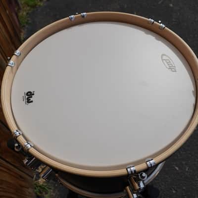 PDP Concept Maple Classic Series - Ebony Stain 9 x 13" Maple Tom w/ Maple Hoops | 13" Tom image 3