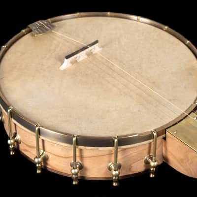 Pisgah Custom 11" Half Fretless, A Scale, Cherry, Hide Head - NEW image 12