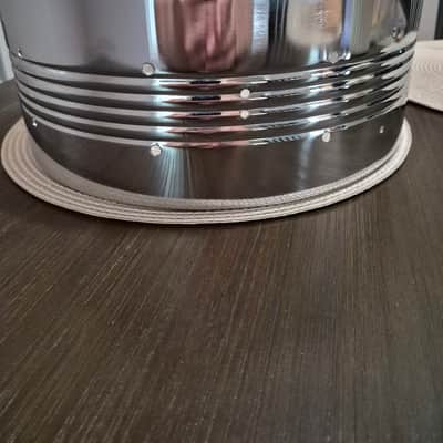 CB 700 VINTAGE COS SNARE DRUM SHELL-14" x 5.5" CB 700 1980s - Chrome image 4