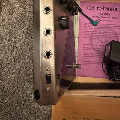 Electro-Harmonix Q-Tron Envelope Filter 1990s - Silver / Black / Teal image 5