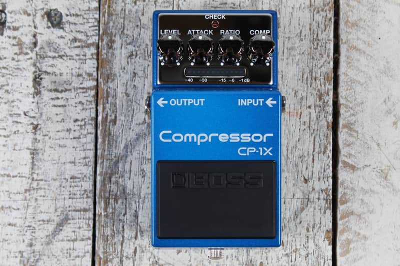 Boss CP-1X Compressor Pedal Electric Guitar Multiband Compressor Effects Pedal image 1