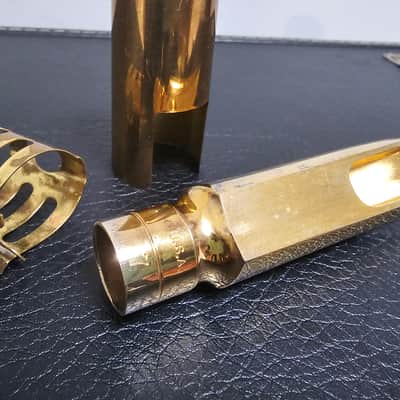 Otto Link Super Tone Master for Tenor Saxophone in excellent condition - Gold image 4