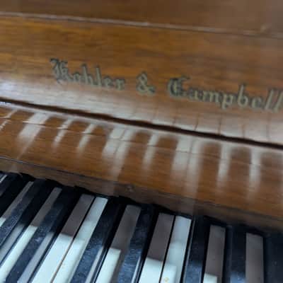 Kohler & Campbell Console Piano SN 616444 70s - Walnut image 2
