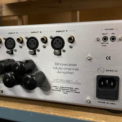 Krell Showcase 5 - Silver - Cleaned and Tested - Great Amp image 7