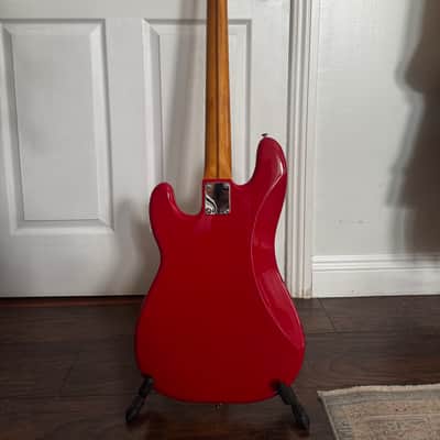 Fender Vintera '50s Precision Bass with Maple Fretboard 2019 - 2023 - Dakota Red image 2