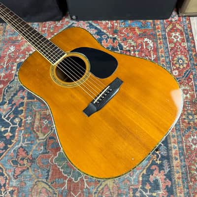 *VIDEO* TF Morris D-41 Style Dreadnought Model W-50 Solid Top - 1980's image 9