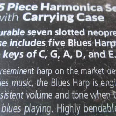 Hohner Blues Harp Pro 5 Pack MS Series 2010s NOS image 3
