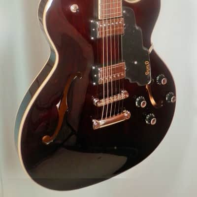 Guild Starfire I SC Single Cut Semi-Hollow Vintage Walnut image 4