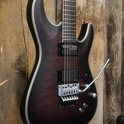 Schecter Diamond Series C-1 FR - Red Burst image 11