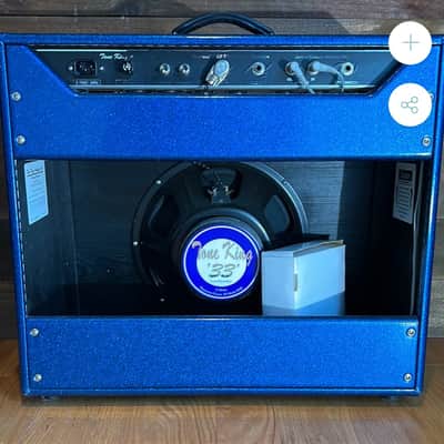 Tone King Imperial MKI 1x12 Combo Amp - 1990s Sparkle Blue Very Rare image 4