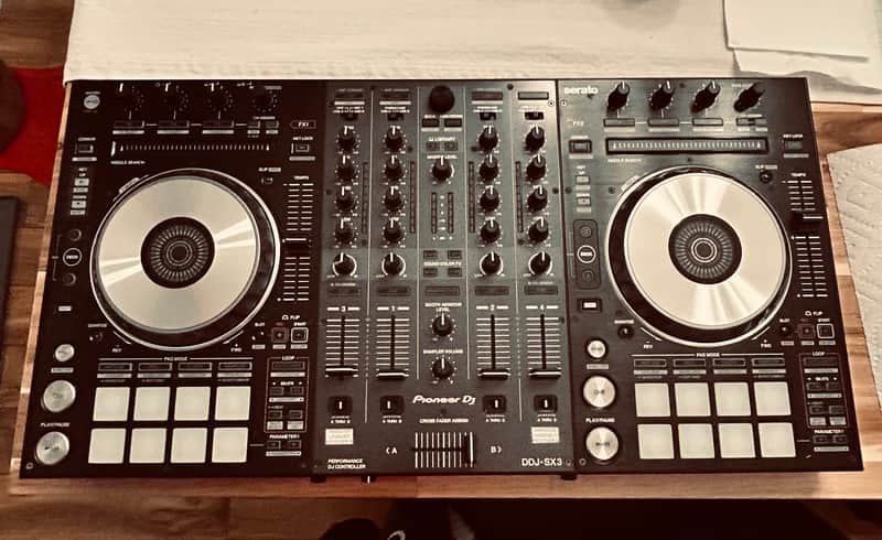 Pioneer DDJ-SX3 4-Channel Serato DJ Controller | Reverb