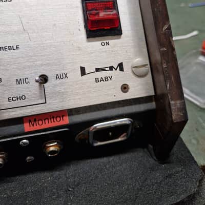 LEM Baby 1970s TAPE ECHO - Aluminium/Wood Side Panels image 6