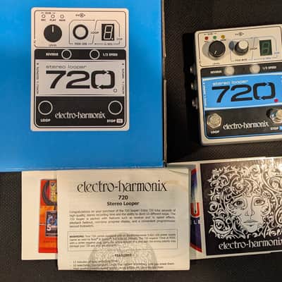 Electro-Harmonix 720 Stereo Looper 2015 - Present - Black / White / Blue image 4