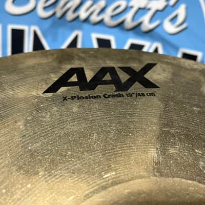 Sabian - 19" AAX X-Plosion Crash Cymbal – 1654g 2000s–2010s image 3