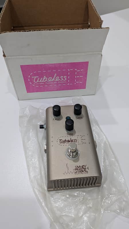 Sakashta Smoky Signal Audio Tubeless EL34 Overdrive 2011 Gold image 1