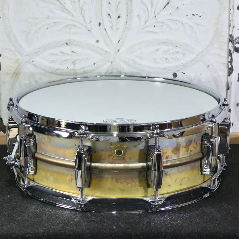 B-Stock Ludwig Raw Brass Phonic Snare Drum 14X5in image 1