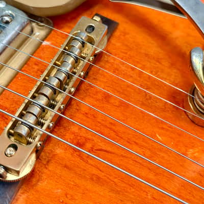 ✨1990✨ Gretsch 6120 Nashville Western Orange MIJ Terada~ Bigsby~ Japan + Case! image 8