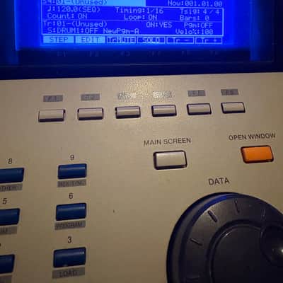 Akai MPC2000XL NEW SCREEN ORIGINAL BOX CF 8 OUTS ORIGINAL MANUAL MAX RAM image 16