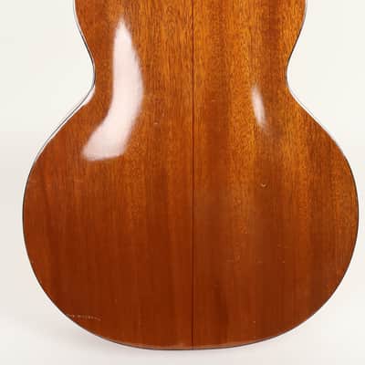 1940s S.S. Stewart 7004 Archtop Acoustic Guitar Natural w/ Gig Bag image 3