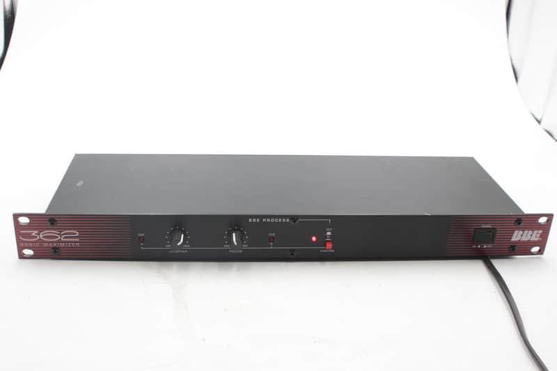 BBE 362 Sonic Maximizer Stereo Signal Processor Rackmount image 1