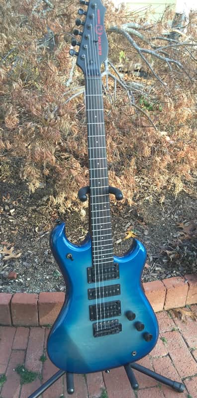 Rare 1984 Electra Westone X185 Blue Burst Tone Machine image 1