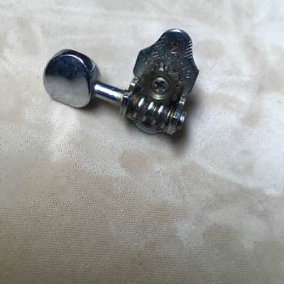 Gotoh Vintage Sta-tite bass side for slot head Martin Gretsch Harmony 1960's Chrome image 2