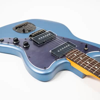 [SALE Ends June 30] [NEW] Fender Made in Japan Hybrid II 2026 Collection Jazzmaster Matte Aero Blue Satin Metallic Rosewood image 8