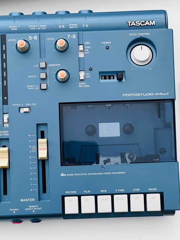 Serviced TASCAM Portastudio 414 MKII 4-Track Cassette Recorder