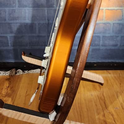 Stratocaster Fender Deluxe Neck, Fender Locking Tuners, Custom Shop ‘63 Pick Ups, MJT Candy Tangerine Body-Hard Case! image 13