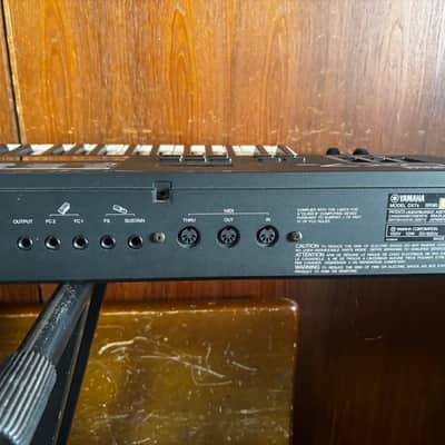Yamaha DX7s FM Digital Programmable Algorithm Synth w/ gig bag New battery!! image 9