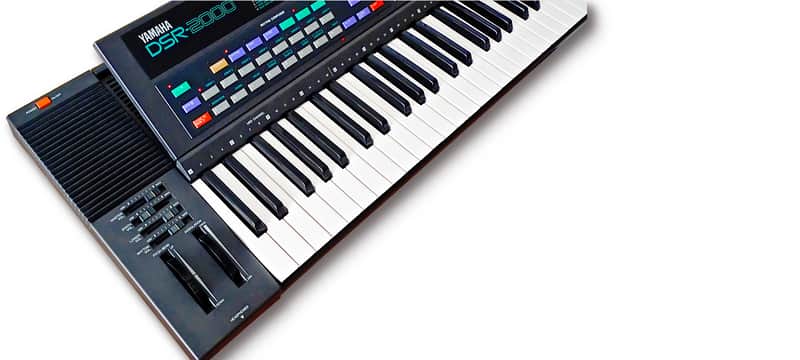 Yamaha DSR-2000 61-Key MIDI Digital FM + PCM Drums Keyboard
