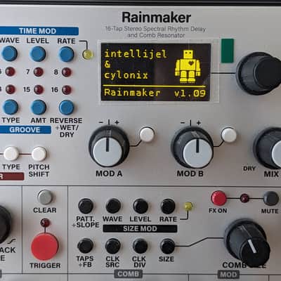 Intellijel Cylonix Rainmaker 16-Channel Delay and Resonator Eurorack Synth Module 2016 - Present - White image 3