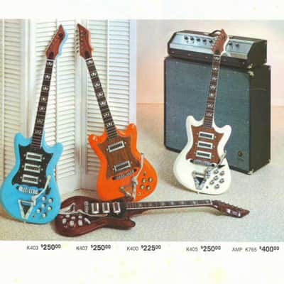 Kay K-404 1966-68 Electric Guitar image 17