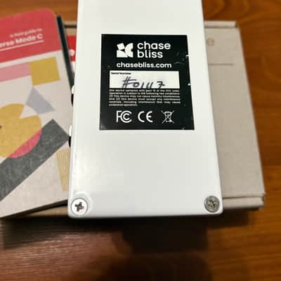Chase Bliss Audio Reverse Mode C 2023 - White Graphic image 4