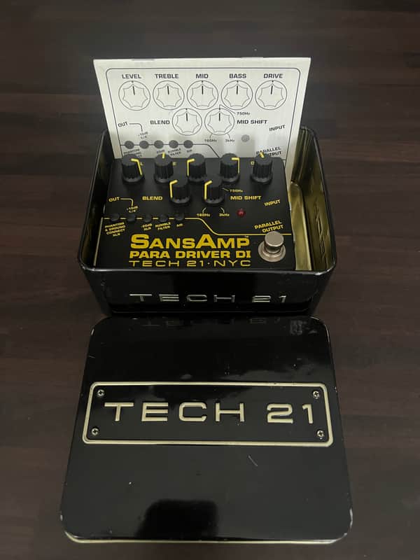 Immagine Tech 21 SansAmp Para Driver DI V2 2010s - Black - 1