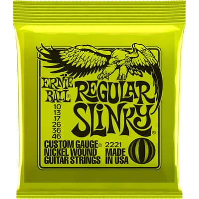Ernie Ball 2221 Nickel Regular Slinky Electric Guitar Strings 3 Pack image 3