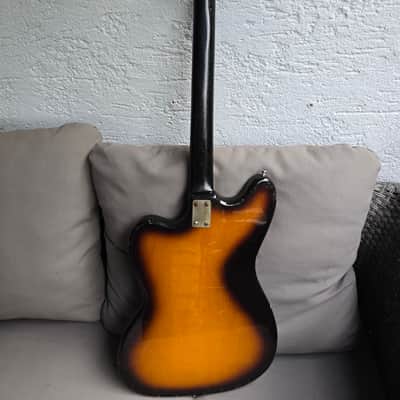 Hüttl - Beat Star German Vintage E-Guitar 1965 (similar to Höfner) image 4