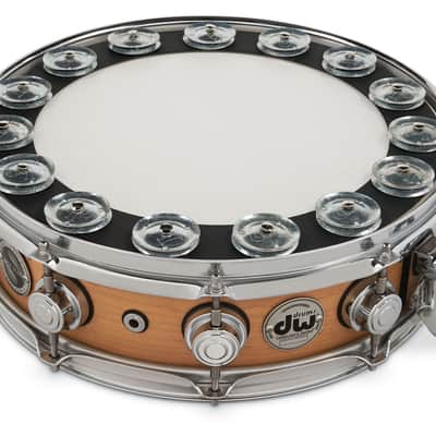 LP LP3814BGA 14-Inch Tambo-Ring - Black Sand with Galvanized Steel Jingles image 5