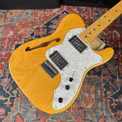 1972 Fender Thinline Reissue Model TN72 Ash Natural MIJ *6.58 lbs*- 2015 image 1