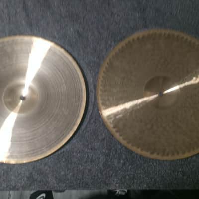 Paiste 15" 2002 Black Big Beat Hi-Hat Cymbals (Pair) 2016 - Present - Traditional image 2