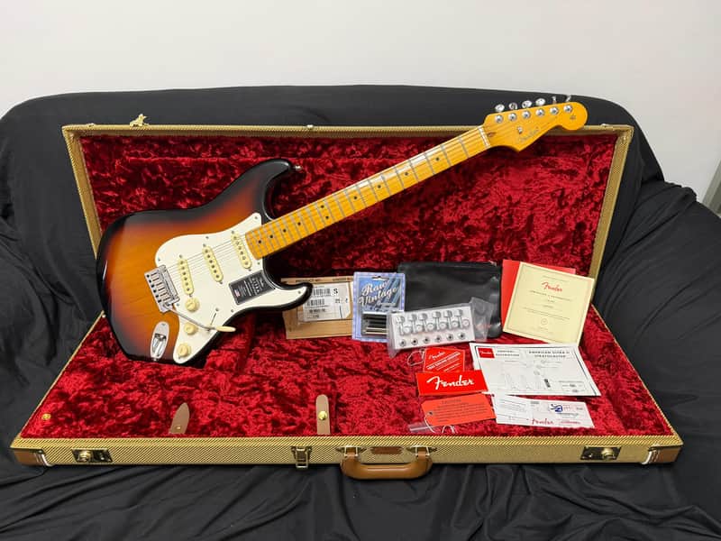 Fender American Ultra Luxe Vintage '50s Stratocaster 2025 - Present - 3-Color Sunburst image 1